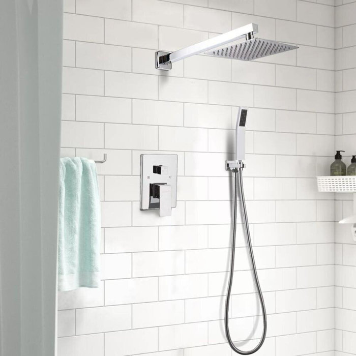 clihome Complete Shower System with Roughin Valve & Reviews Wayfair Canada